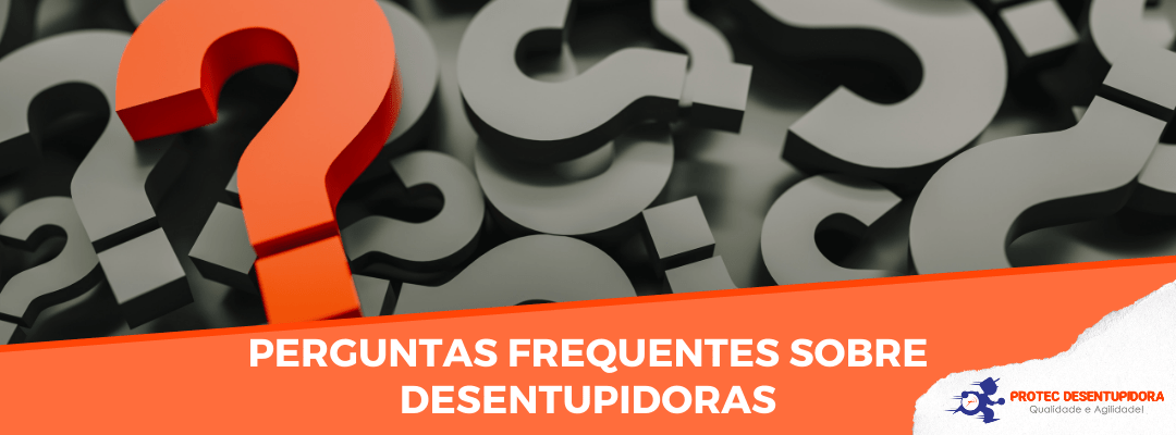 Perguntas frequentes sobre desentupidoras